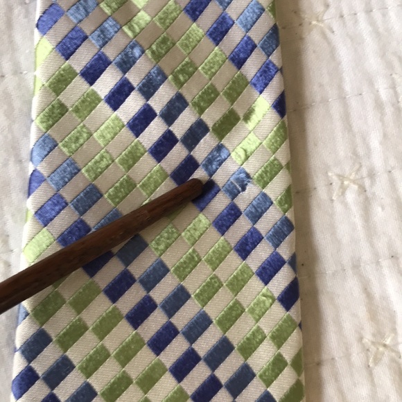 Michael Kors Geometric Check Tie - Picture 6 of 6